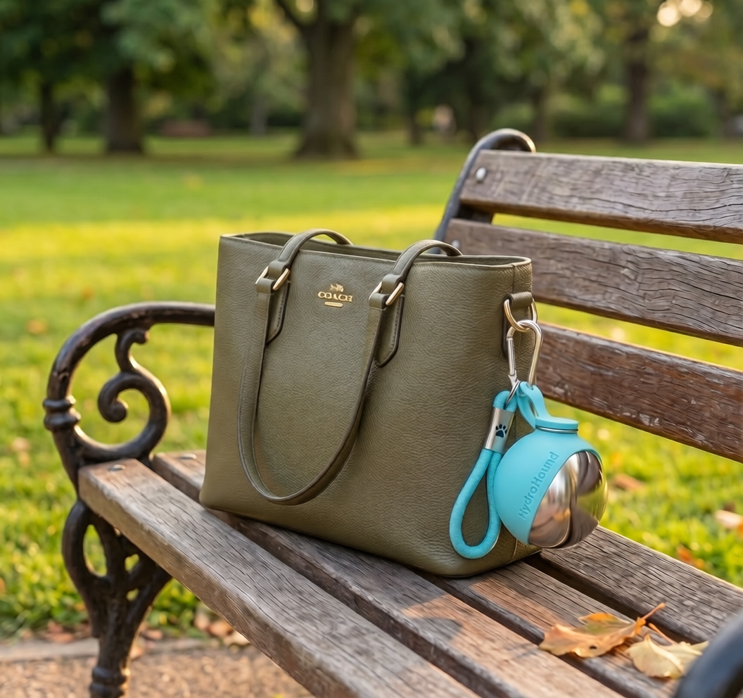 2-in-1 Dog Water Bottle That Makes Walks Easier