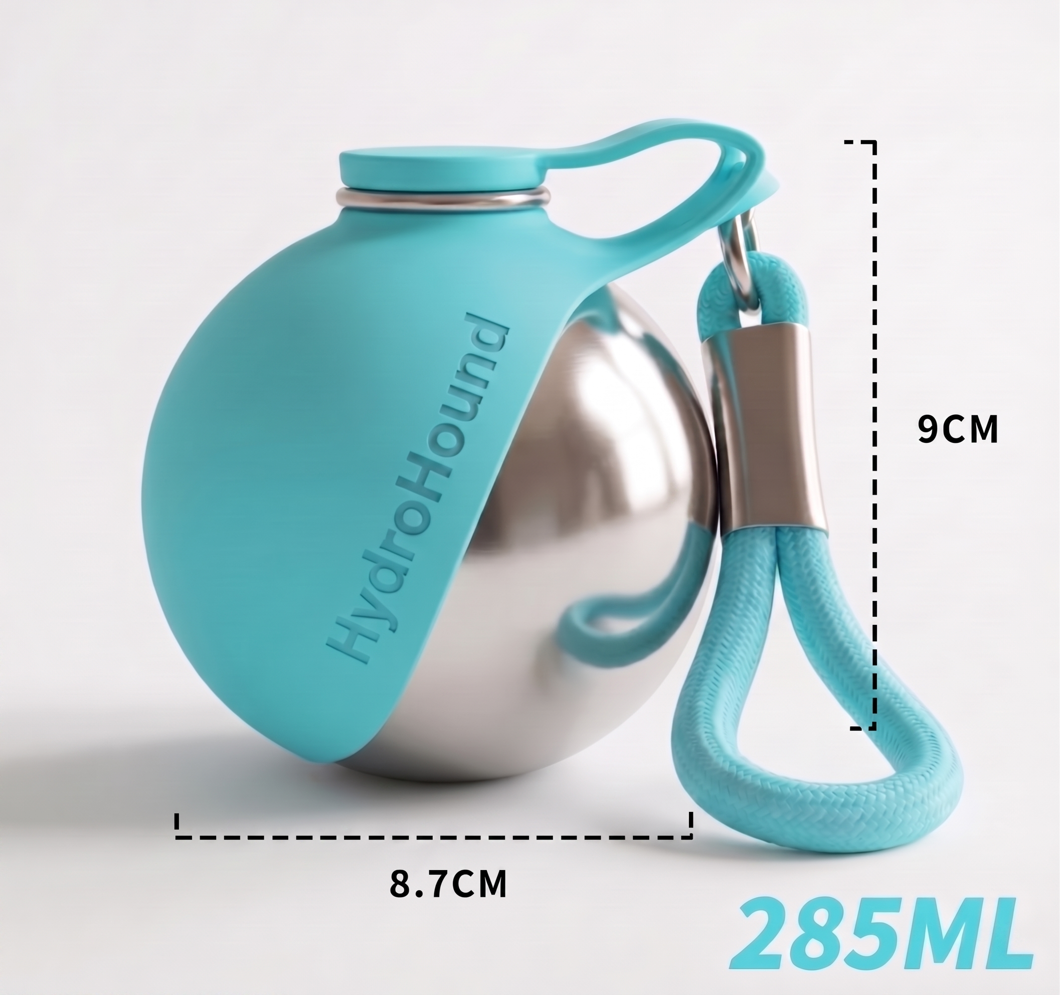 2-in-1 Dog Water Bottle That Makes Walks Easier