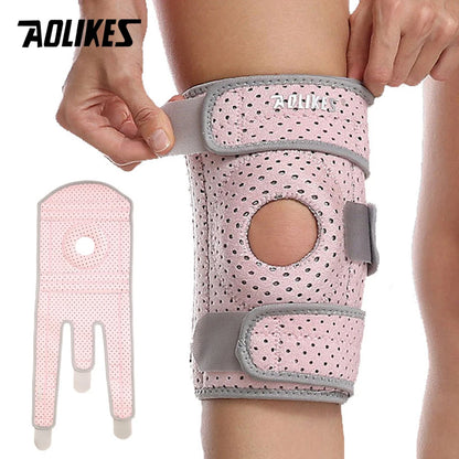 Adjustable Knee Support Brace – Anti-Slip Compression for Sports & Pain Relief