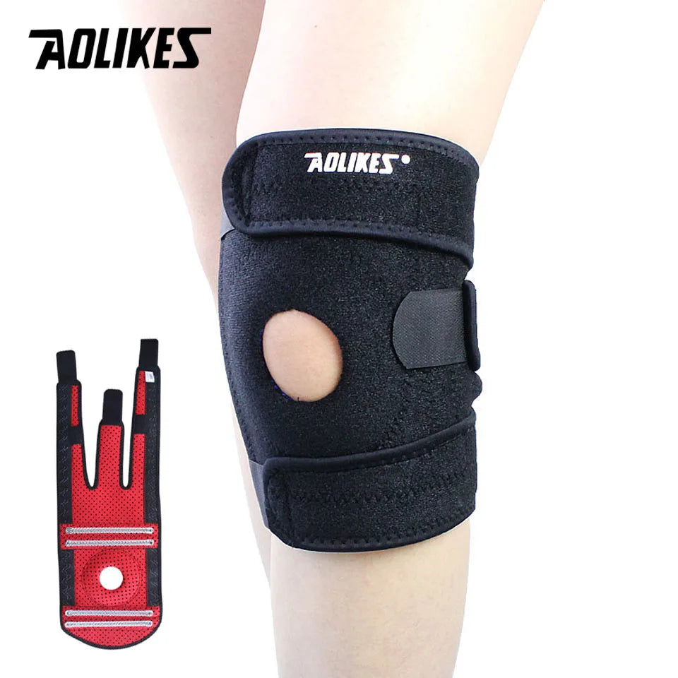 Adjustable Knee Support Brace – Anti-Slip Compression for Sports & Pain Relief