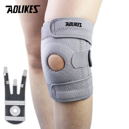 Adjustable Knee Support Brace – Anti-Slip Compression for Sports & Pain Relief