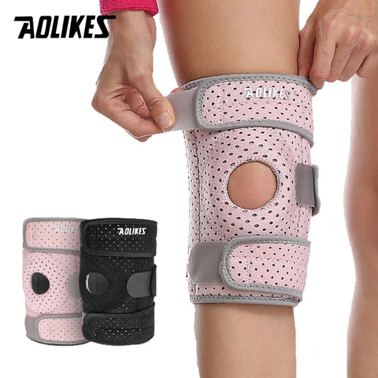 Adjustable Knee Support Brace – Anti-Slip Compression for Sports & Pain Relief