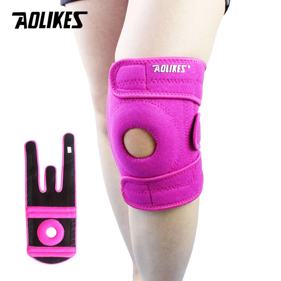 Adjustable Knee Support Brace – Anti-Slip Compression for Sports & Pain Relief