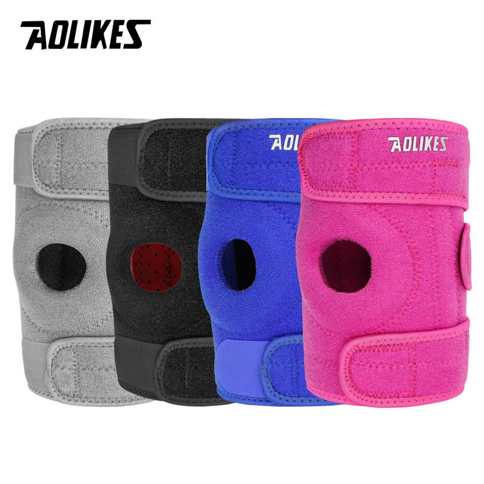 Adjustable Knee Support Brace – Anti-Slip Compression for Sports & Pain Relief