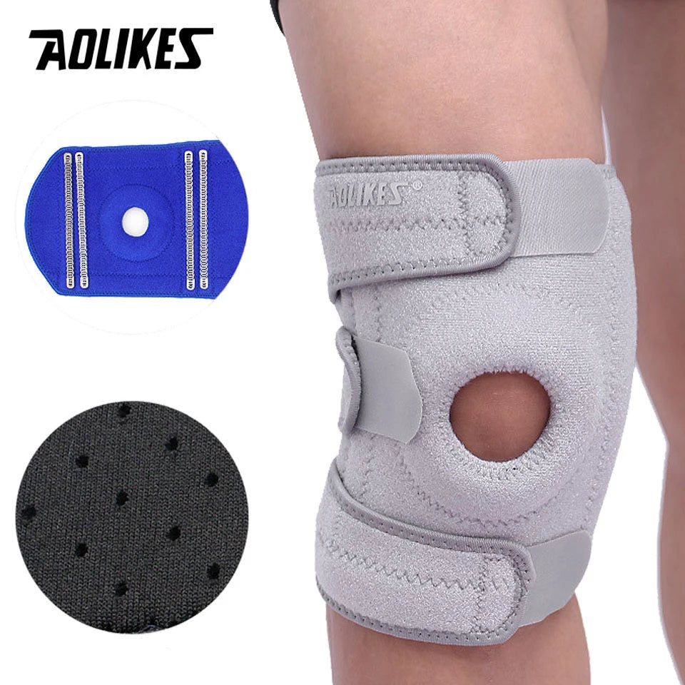 Adjustable Knee Support Brace – Anti-Slip Compression for Sports & Pain Relief