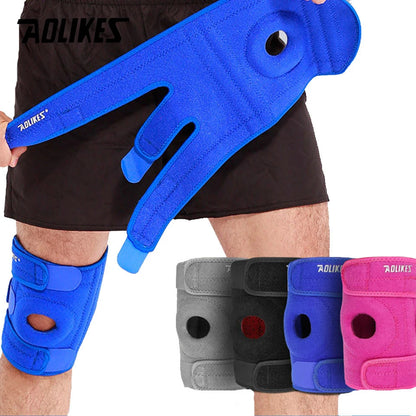 Adjustable Knee Support Brace – Anti-Slip Compression for Sports & Pain Relief