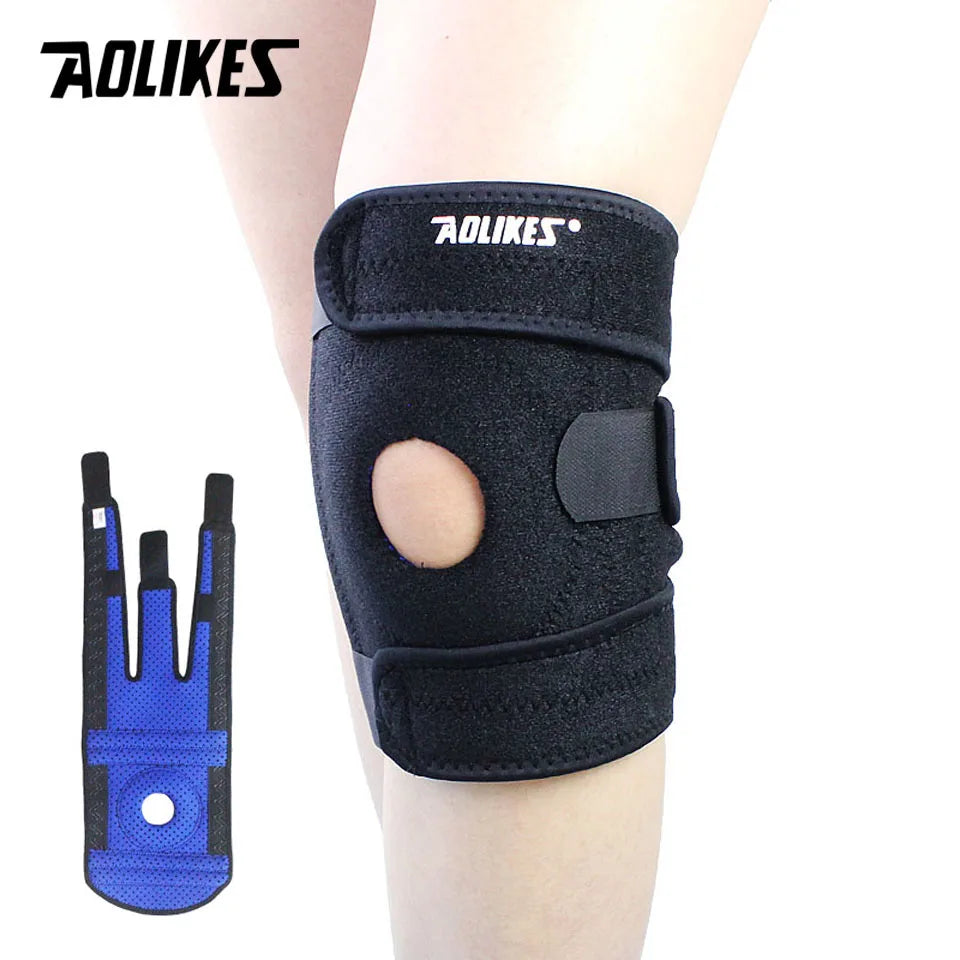 Adjustable Knee Support Brace – Anti-Slip Compression for Sports & Pain Relief
