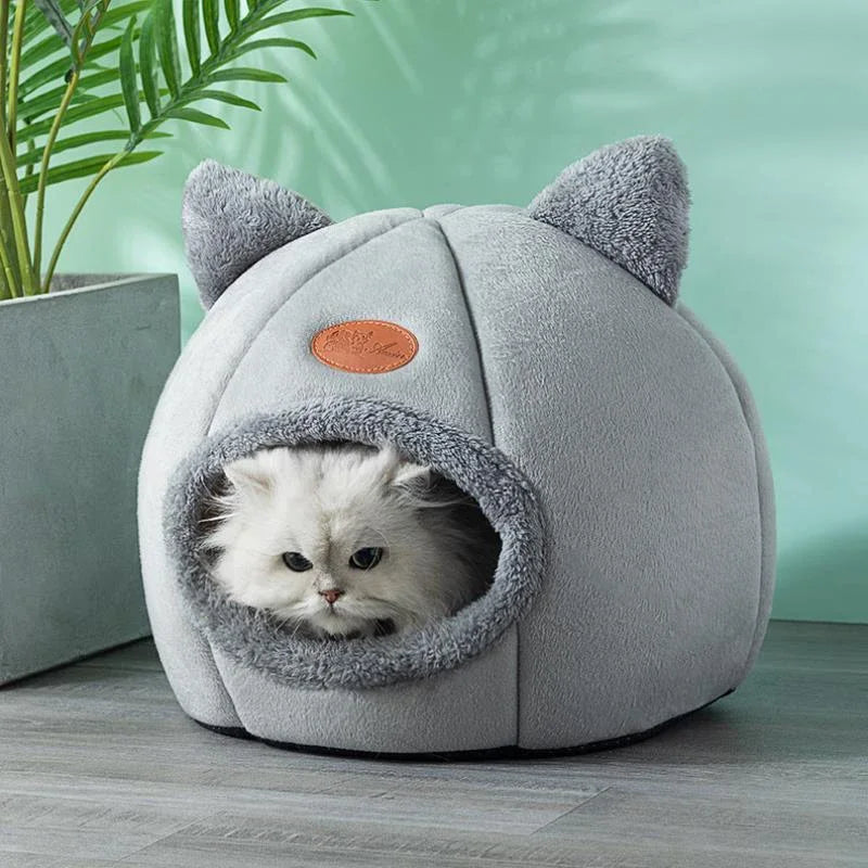 Cozy Pet Bed – Soft Cave for Cats & Small Dogs