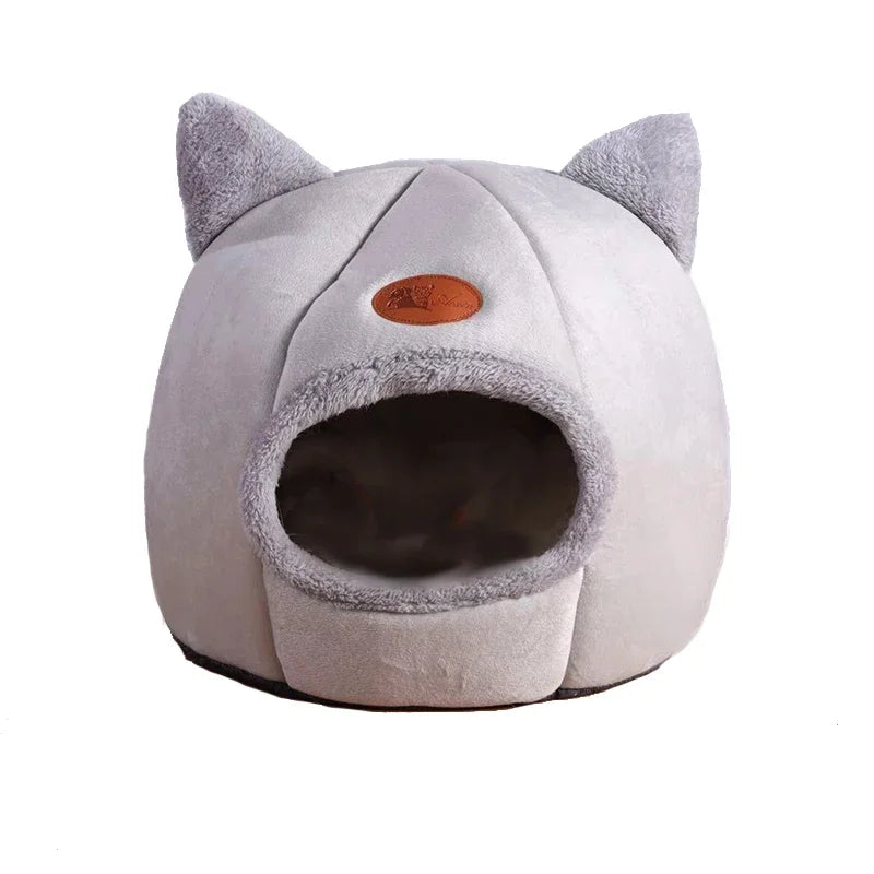 Cozy Pet Bed – Soft Cave for Cats & Small Dogs
